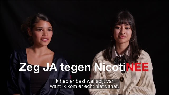 jongeren vragen in campagne steun voor nicotinee-1