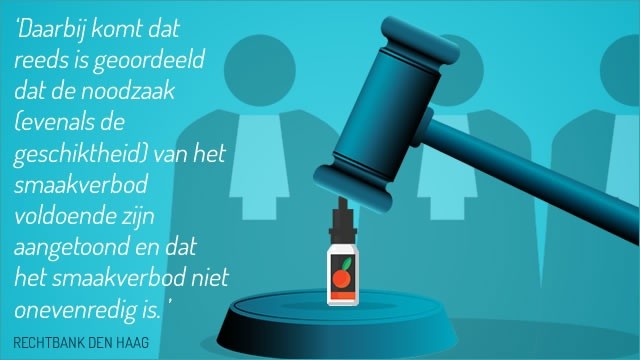 smaakverbod e-sigaret houdt stand bij de rechter-1