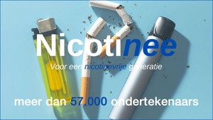 meer dan 57000 ondertekenaars voor nicotinee