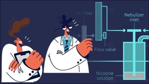 vernevelaars mogelijk volgende stap van de nicotine-industrie